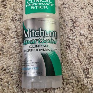 Mitchum Smart Solid Clinical Performance Antiperspirant Deodorant Fragrance Free